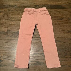 Mayoral Pink rhinestone pants